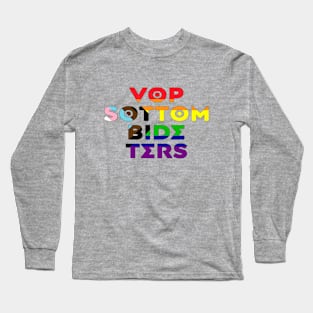 TOP, BOTTOM, SIDE, VERS tshirt Long Sleeve T-Shirt